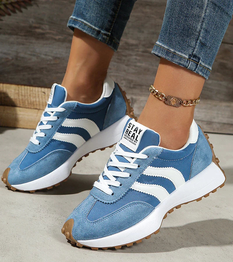 Sneakers eleganti e confortevoli con platform per donna
