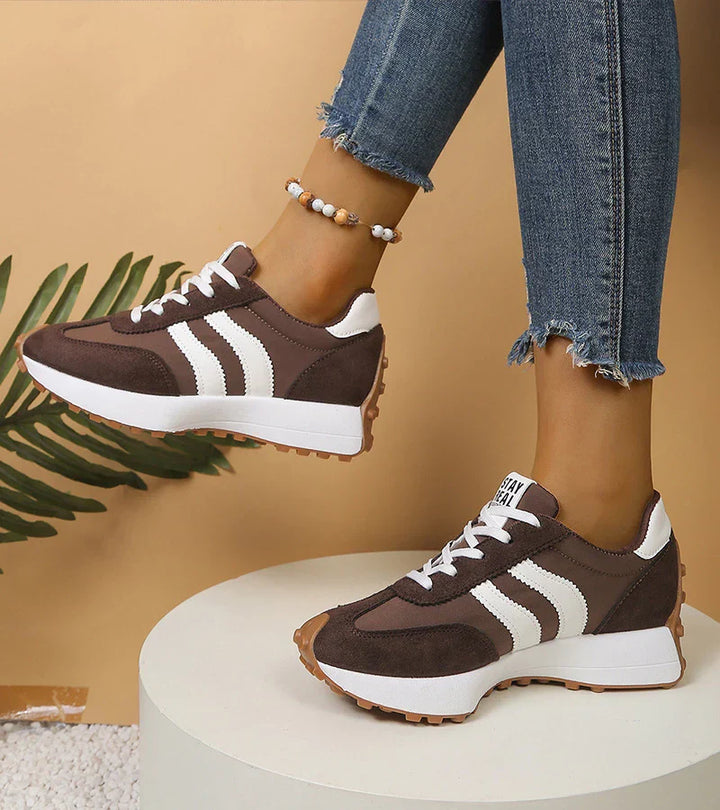 Sneakers eleganti e confortevoli con platform per donna