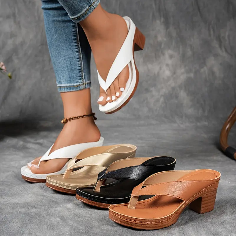 Sandales confort élégantes pour femme