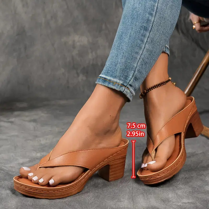 Sandales confort élégantes pour femme