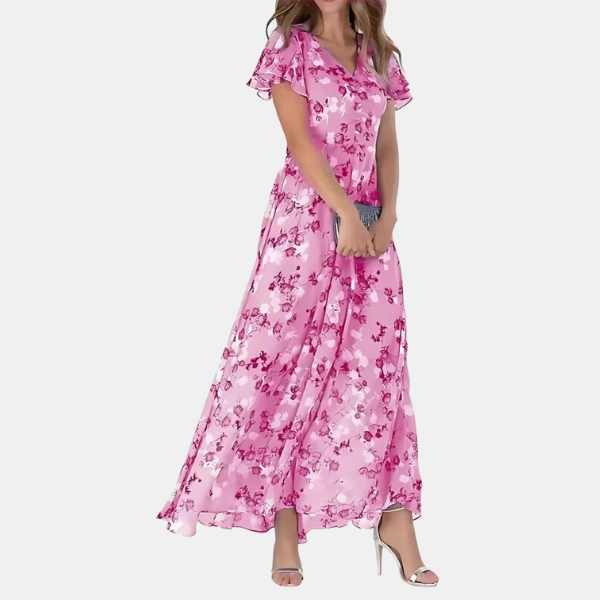 Abito elegante fluido e valorizzante per donna