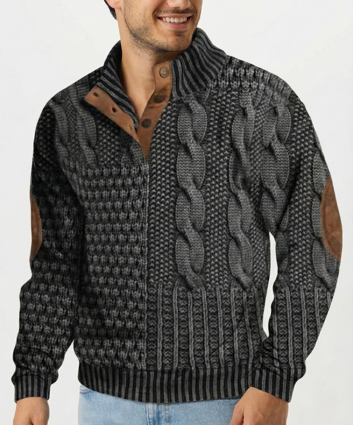 Pull vintage chaud et intemporel