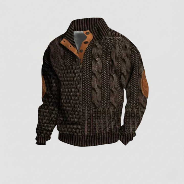 Pull vintage chaud et intemporel