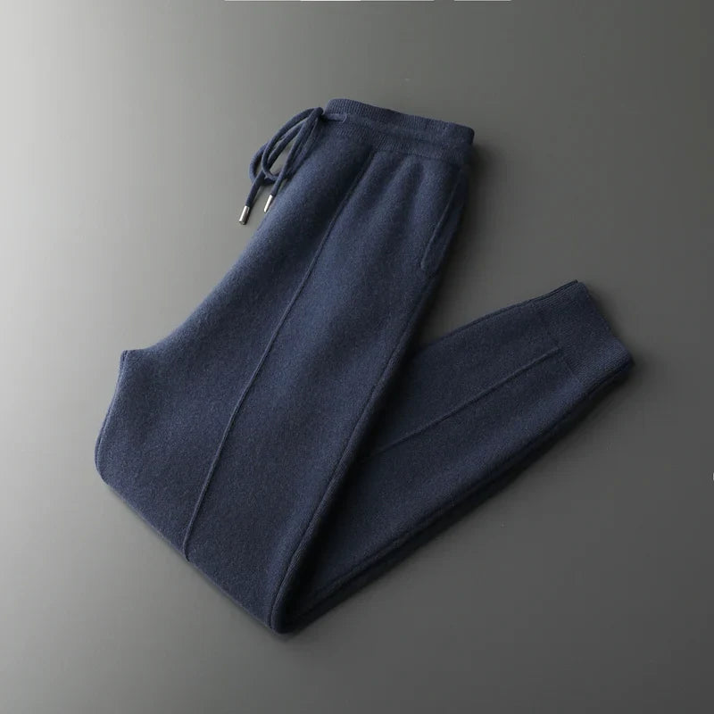 Pantaloni uomo in cashmere eleganti e ultra confortevoli