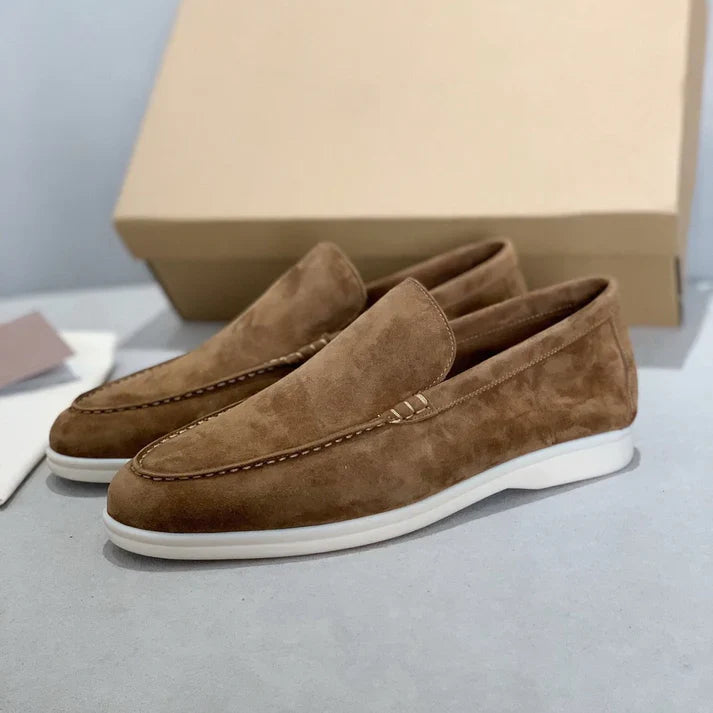 Mocassini uomo in suede eleganti comfort ammortizzato