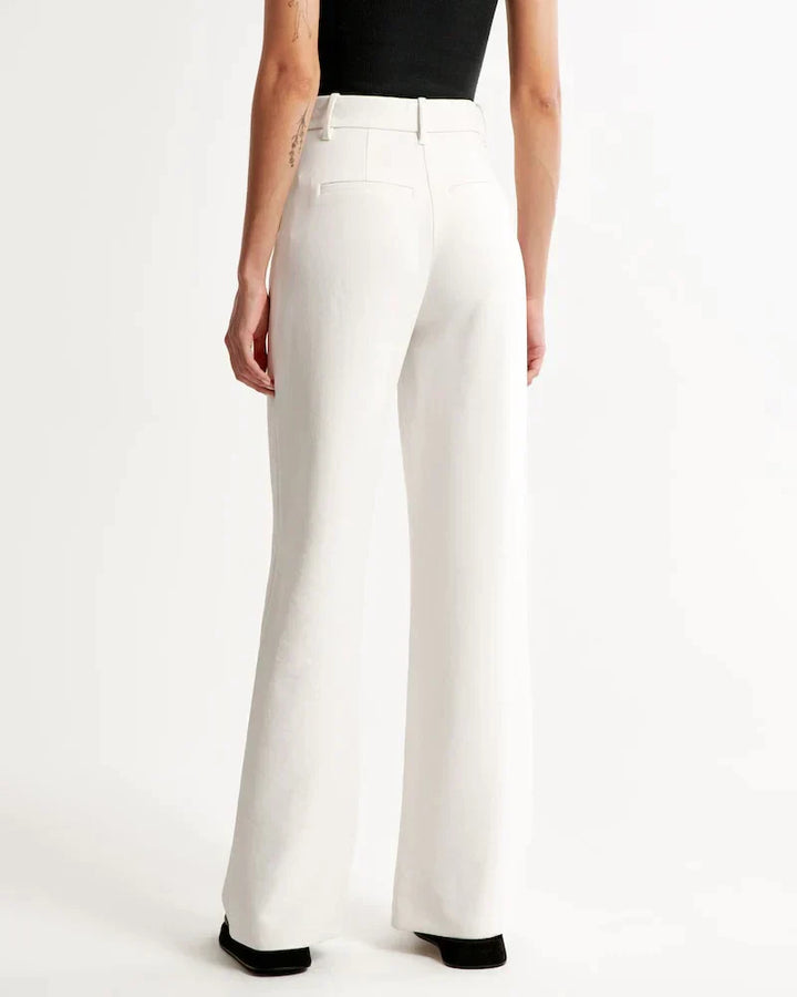 Pantaloni donna eleganti a gamba larga leggeri e confortevoli