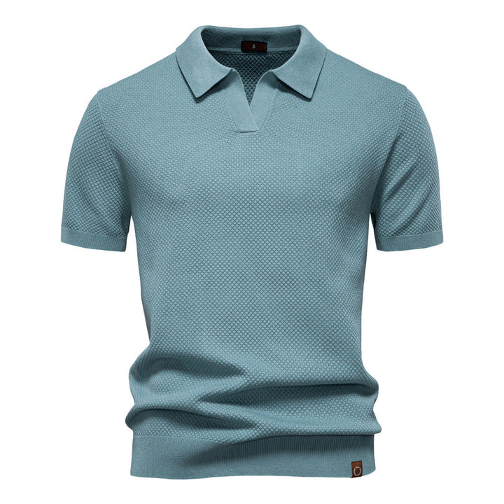 Polo uomo elegante e traspirante