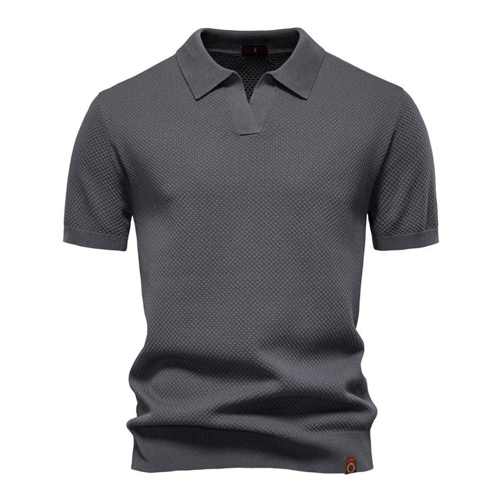 Polo uomo elegante e traspirante