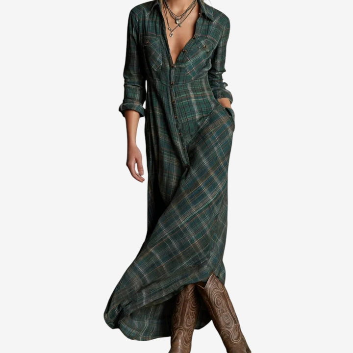 Maxi camicia donna elegante leggera per mezza stagione