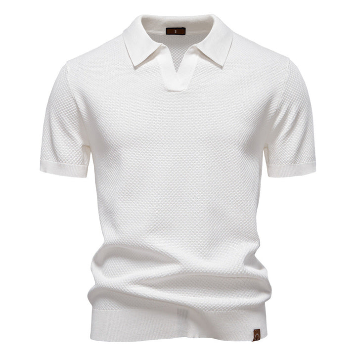Polo uomo elegante e traspirante