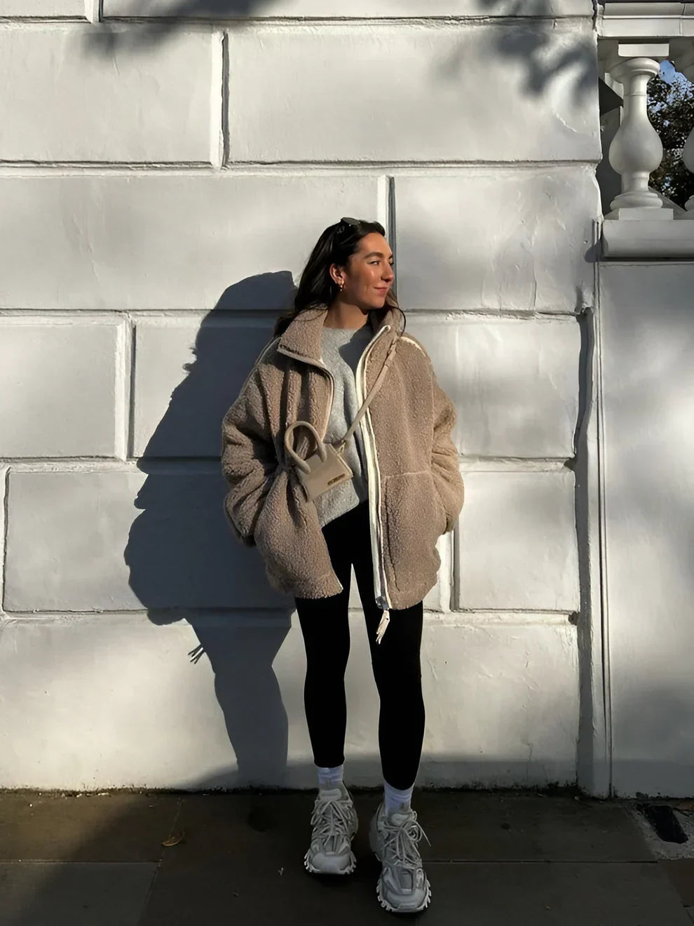 Giacca invernale donna morbida e calda dal design elegante