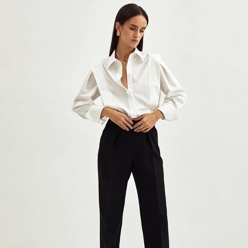 Camicia donna elegante in cotone 100%