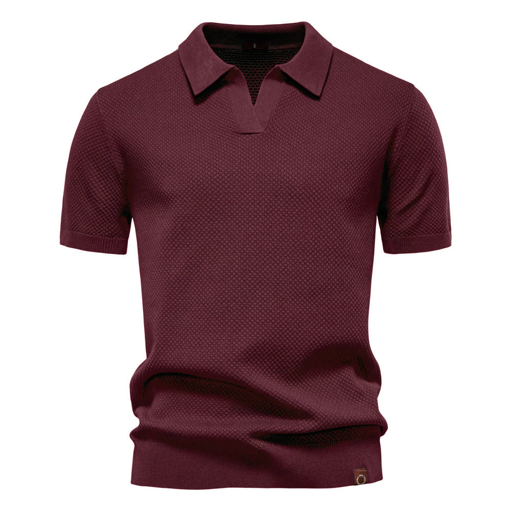 Polo uomo elegante e traspirante
