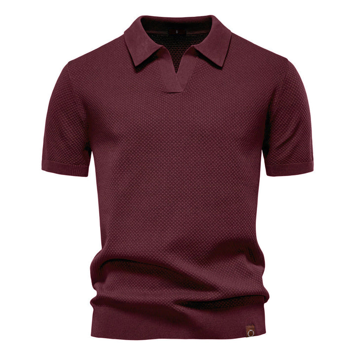 Polo uomo elegante e traspirante
