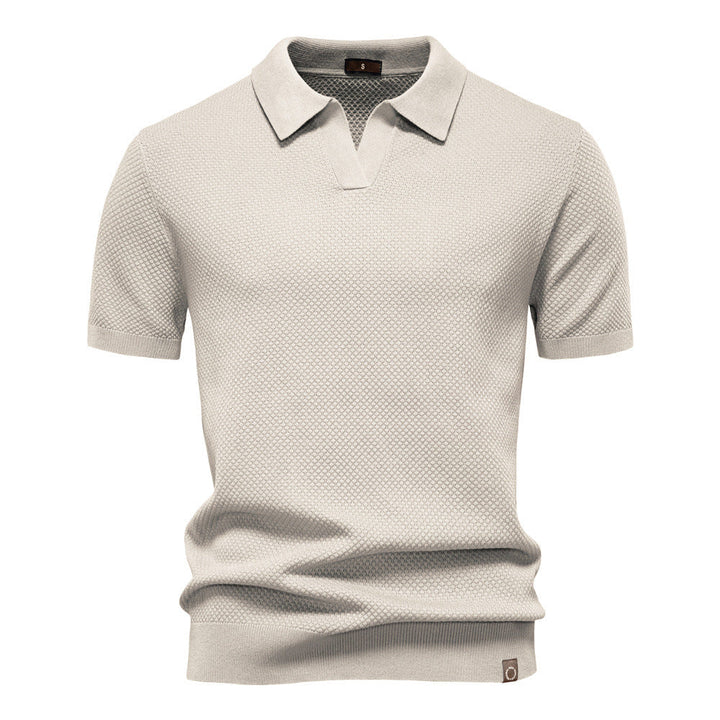 Polo uomo elegante e traspirante