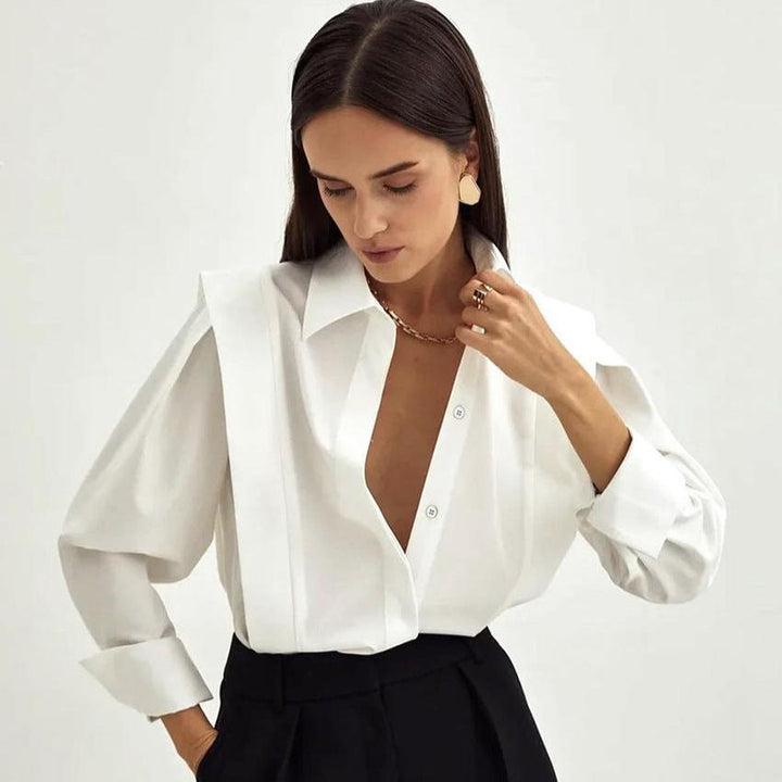 Camicia donna elegante in cotone 100%