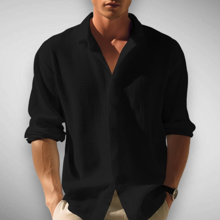 Camicia estiva leggera e traspirante per uomo