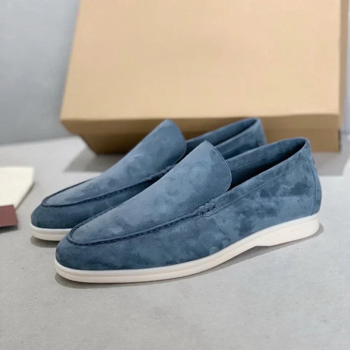 Mocassini uomo in suede eleganti comfort ammortizzato