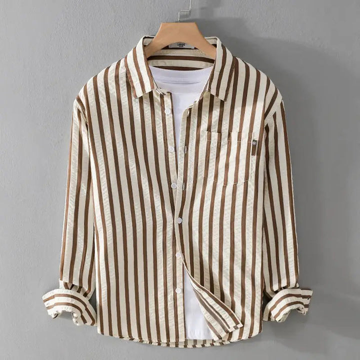 Camicia uomo in lino elegante e leggera