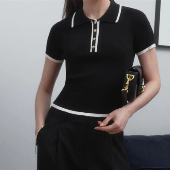 Polo donna elegante e aderente