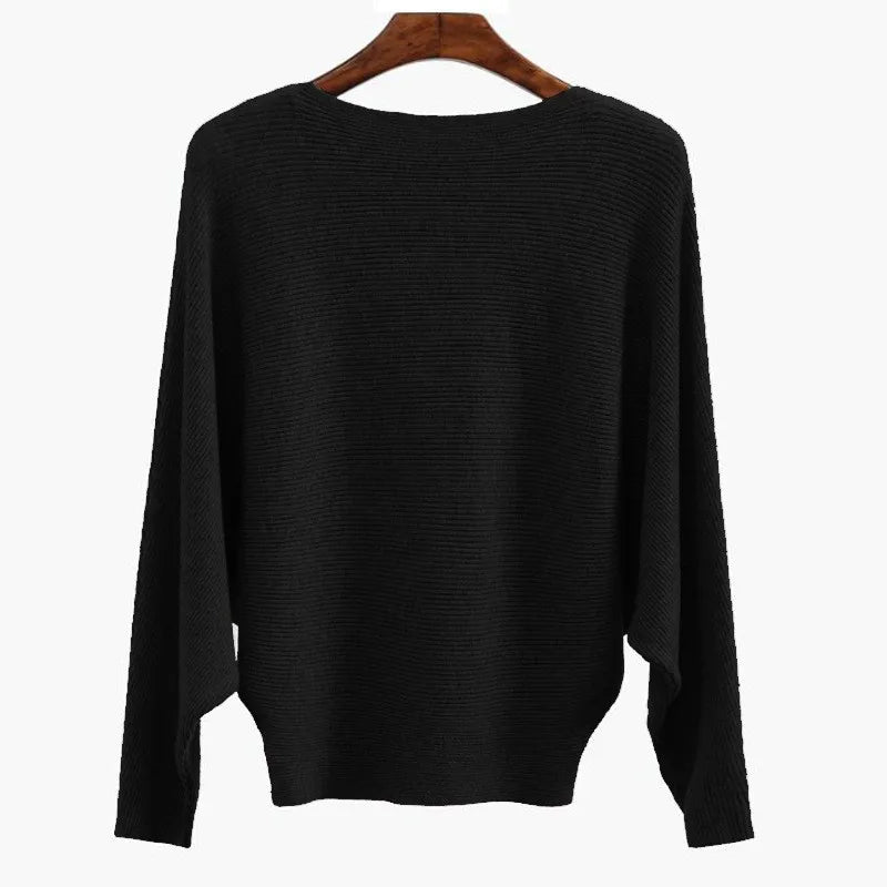 Maglia tunica oversize in maglia morbida ed elegante per donna
