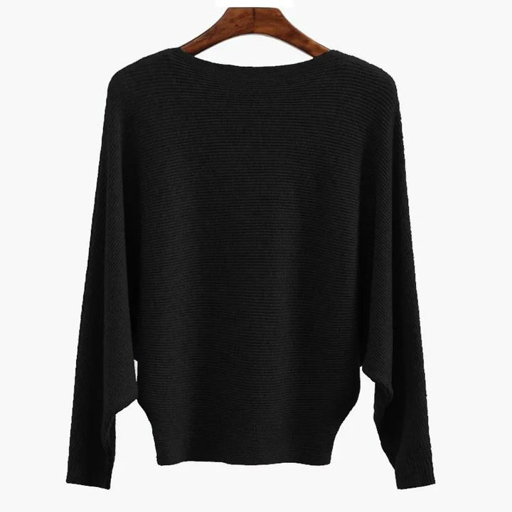 Maglia tunica oversize in maglia morbida ed elegante per donna