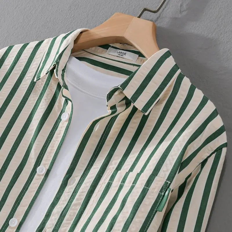 Camicia uomo in lino elegante e leggera