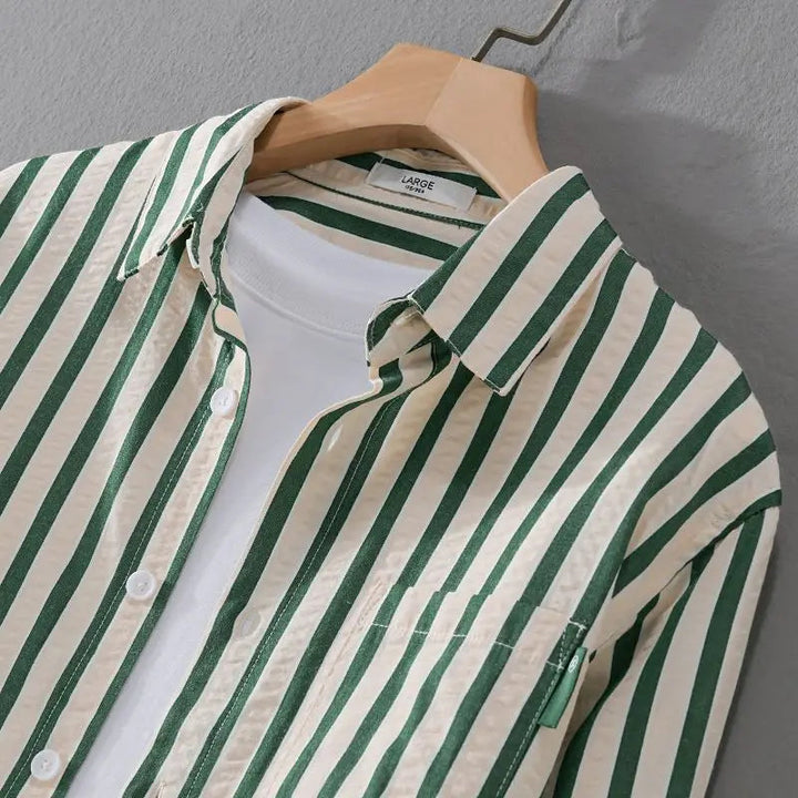 Camicia uomo in lino elegante e leggera