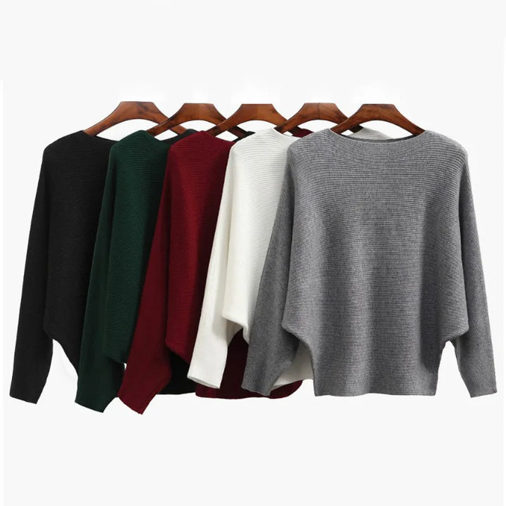 Maglia tunica oversize in maglia morbida ed elegante per donna