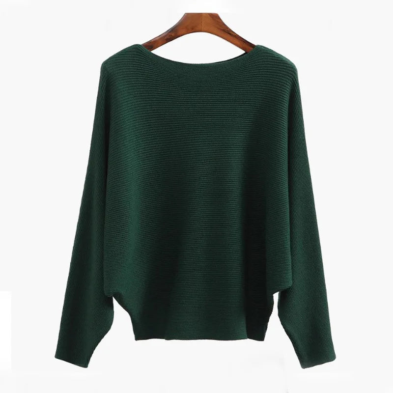 Maglia tunica oversize in maglia morbida ed elegante per donna