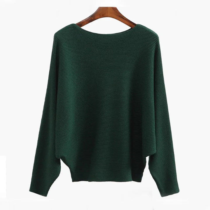 Maglia tunica oversize in maglia morbida ed elegante per donna