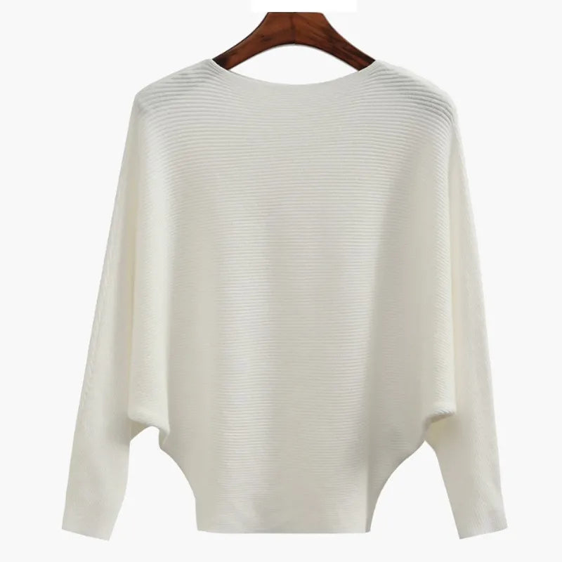 Maglia tunica oversize in maglia morbida ed elegante per donna