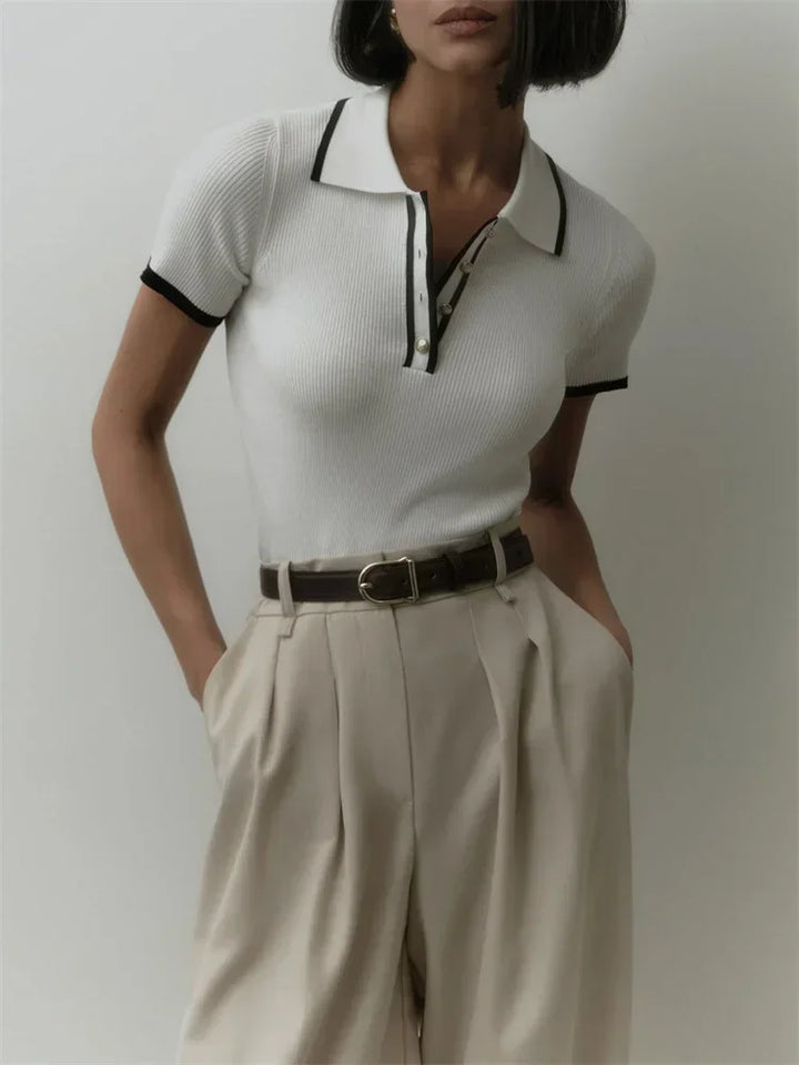 Polo donna elegante e aderente