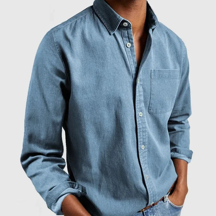 Camicia casual elegante traspirante e versatile per uomo