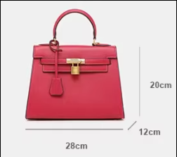 Borsa donna elegante minimal chic da giorno e sera