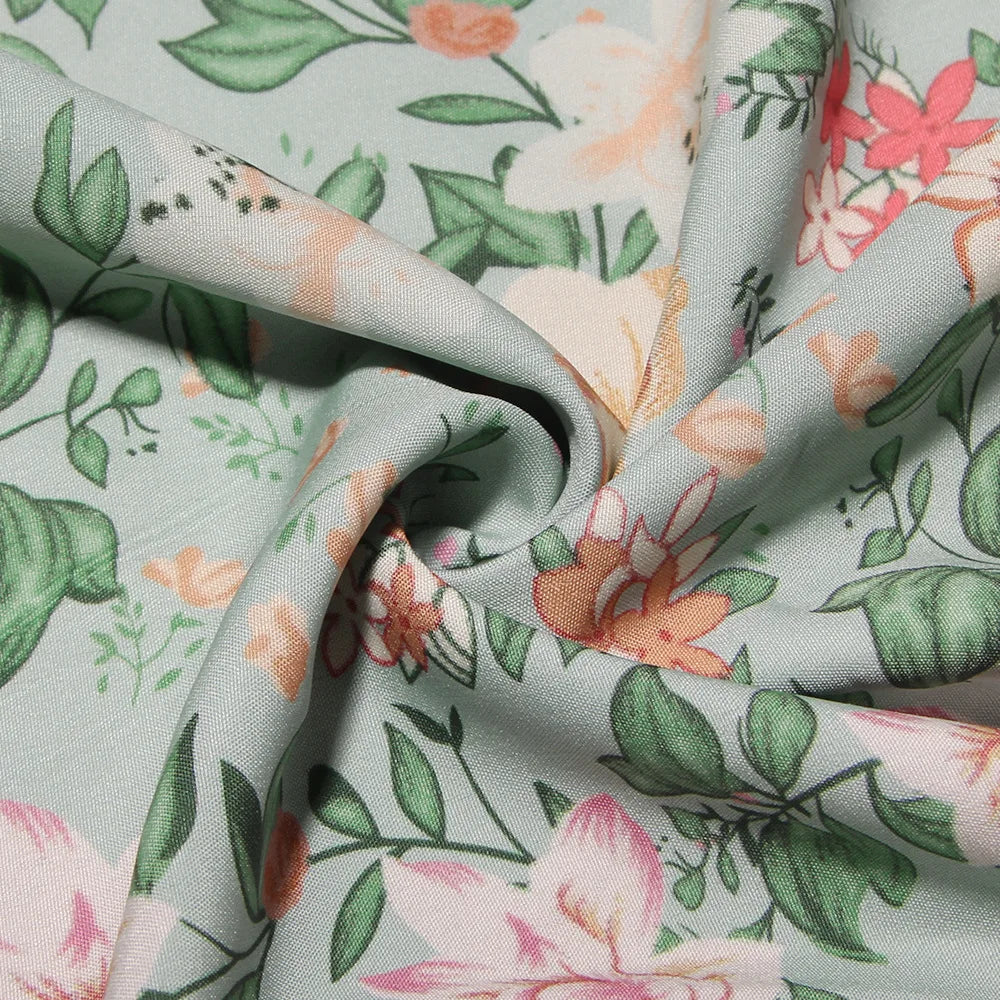 Abito midi floreale elegante e femminile da donna