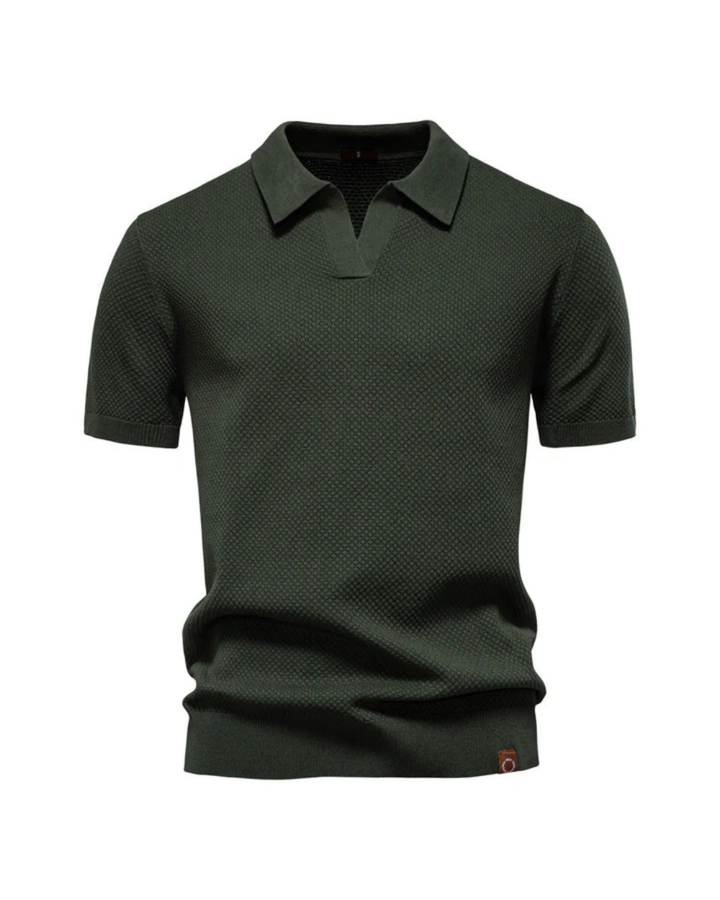 Polo uomo elegante e traspirante