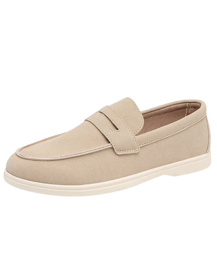 Mocassini uomo eleganti in suede comfort raffinato
