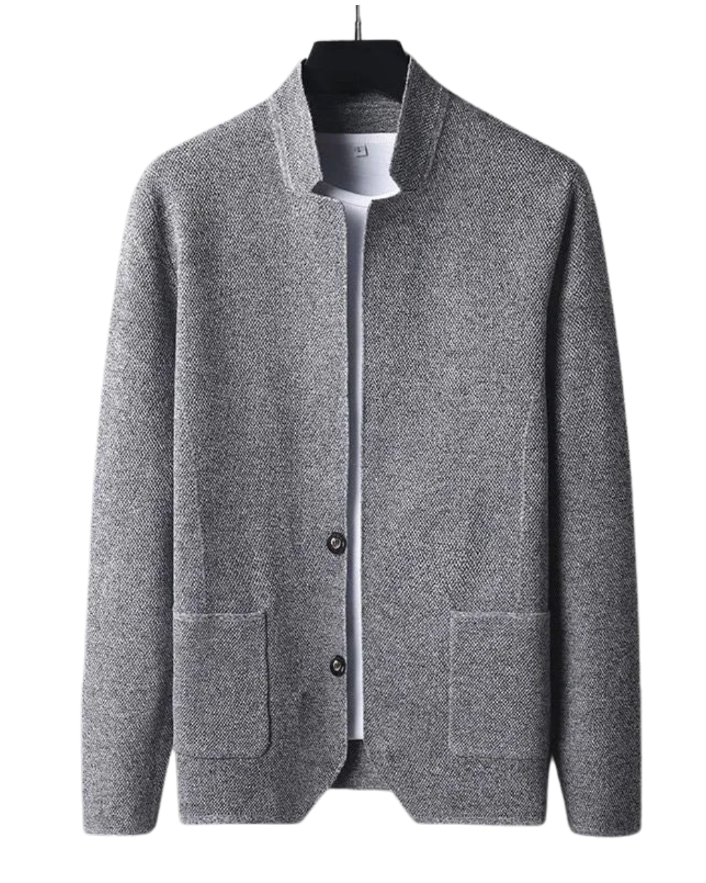 Giacca uomo casual moderna in maglia leggera e confortevole