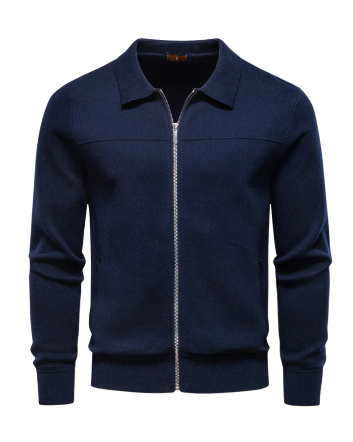 Giacca casual in cotone traspirante stile sportivo per uomo
