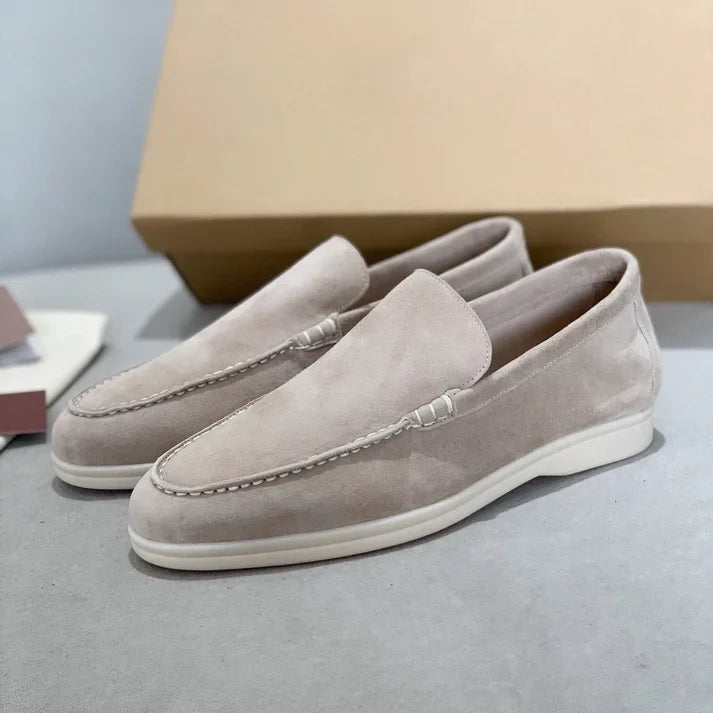 Mocassini uomo in suede eleganti comfort ammortizzato