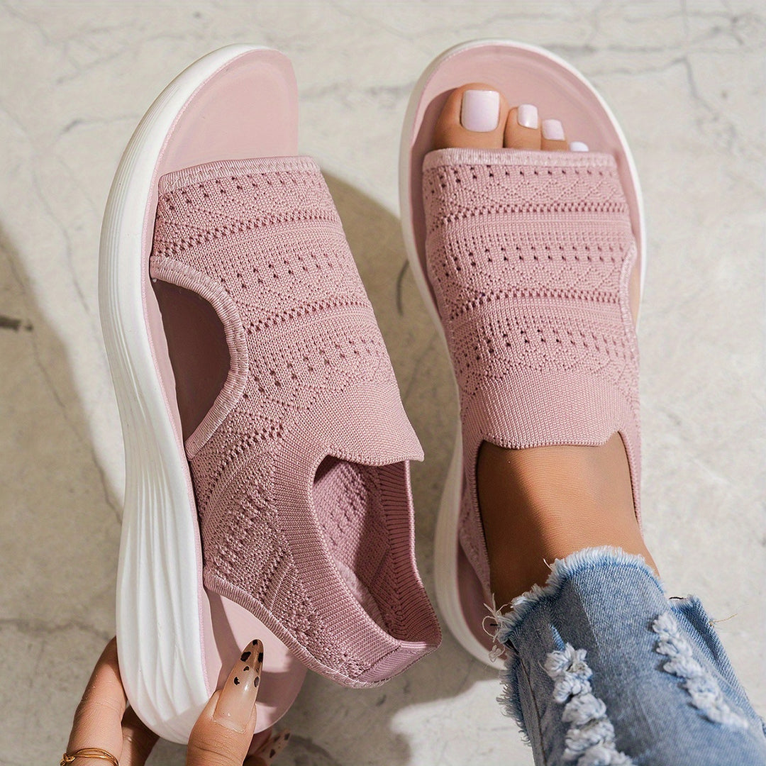 Sandali ortopedici open toe confortevoli con supporto avanzato per donna