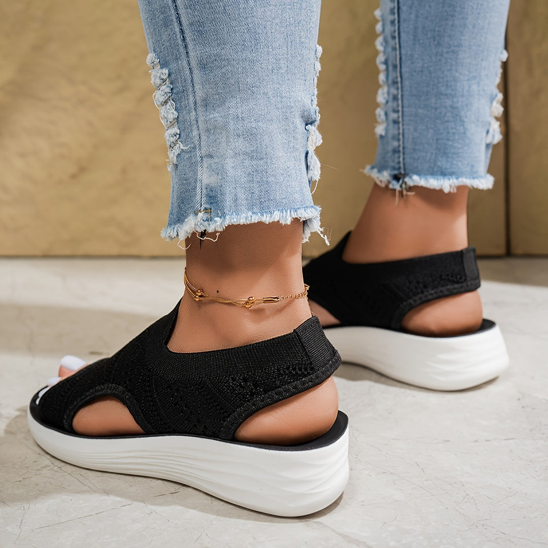 Sandali ortopedici open toe confortevoli con supporto avanzato per donna