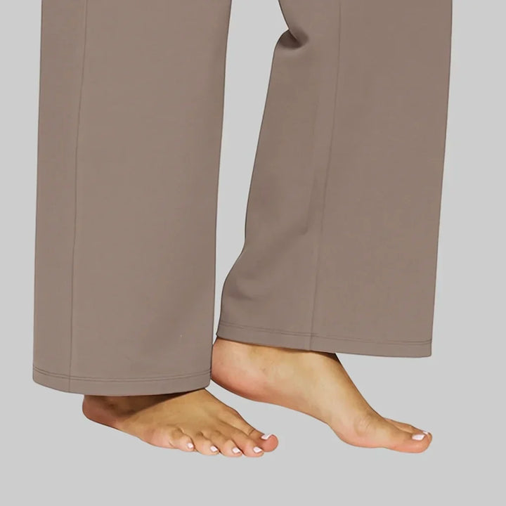 Pantaloni donna eleganti e comodi a vita alta stretch
