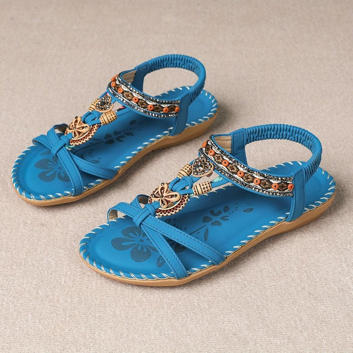 Sandali eleganti e confortevoli stile Ibiza per donna