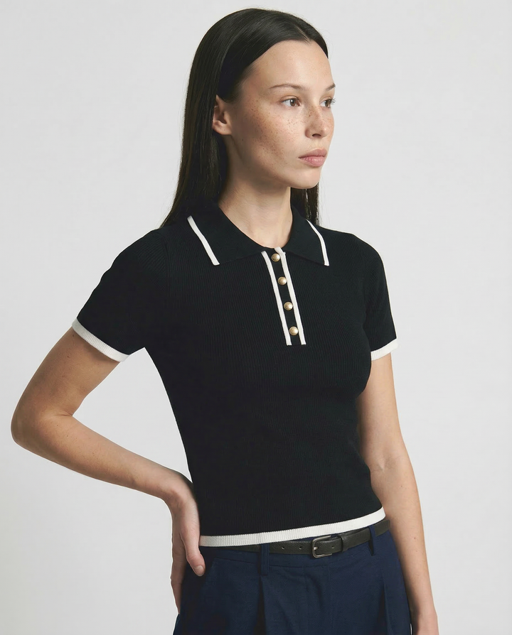 Polo donna elegante e aderente