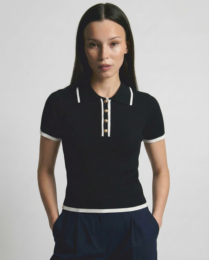 Polo donna elegante e aderente