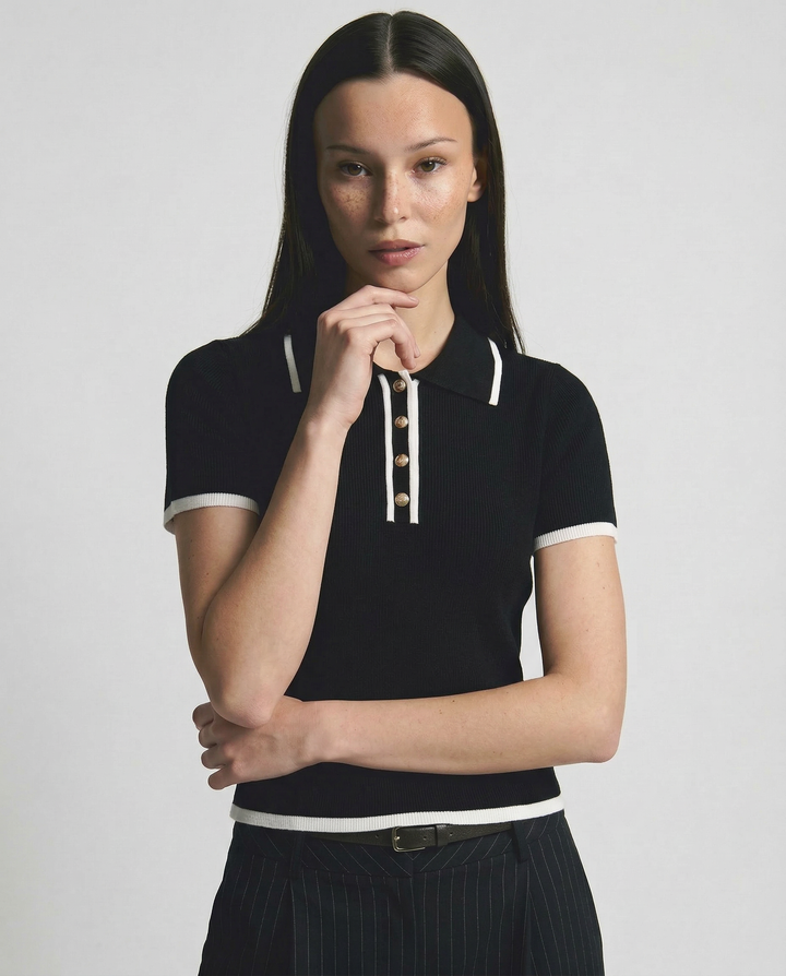 Polo donna elegante e aderente