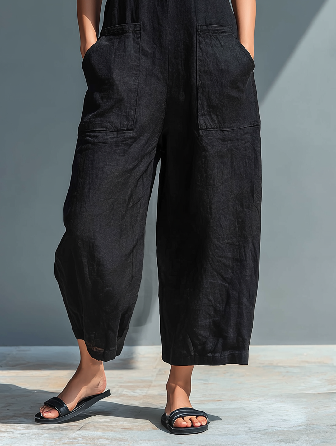 Salopette donna in lino elegante e comoda