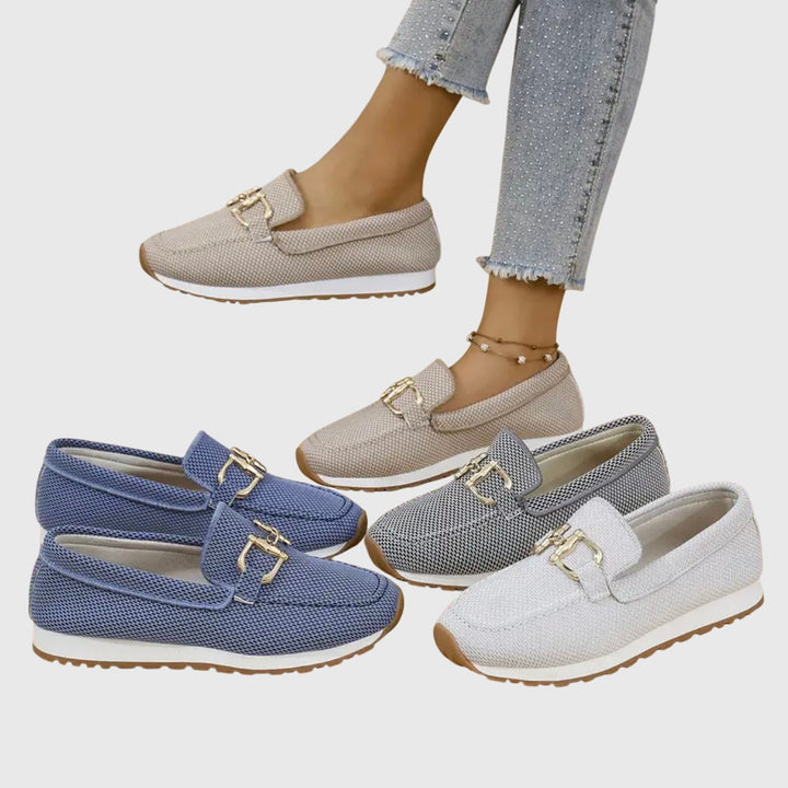 Scarpe ortopediche eleganti e leggere stile mocassino per donna